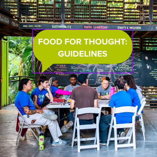 Food for Thought: Communication Guidelines - logo